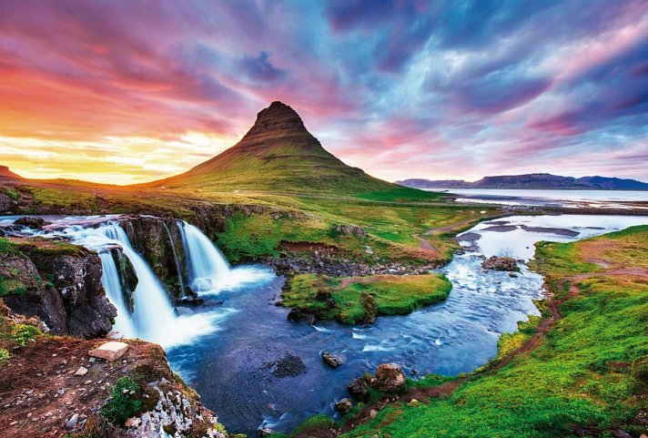 Rund um Island - Von den Westfjorden bis zur Gletscherlagune - Snæfellsnes, Kirkjufell