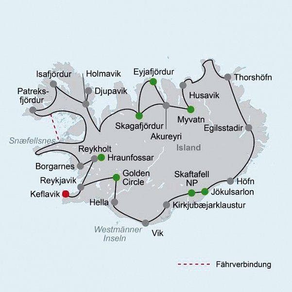 Die große Islandrundreise