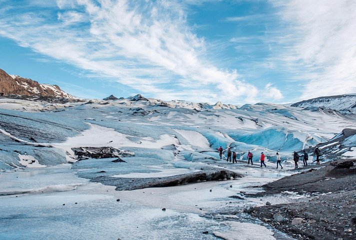 Winterliche Höhepunkte rund um Reykjavik - Solheimajökull