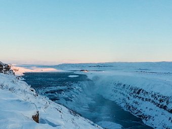 Winterliche Höhepunkte rund um Reykjavik - Gullfoss