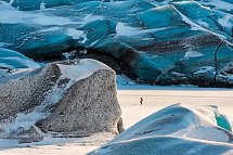 Winterliche Höhepunkte rund um Reykjavik - Solheimajökull Gletscher