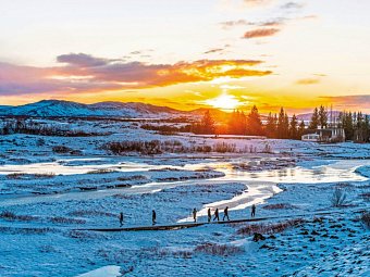 Winterliche Höhepunkte rund um Reykjavik - Thingvellir Nationalpark