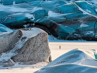 Winterabenteuer an Islands Südküste - Solheimajökull Gletscher