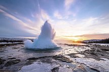 Winterabenteuer an Islands Südküste - Strokkur