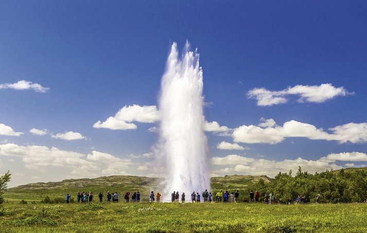 Ferienhausrundreise Rund um Island - Geysir