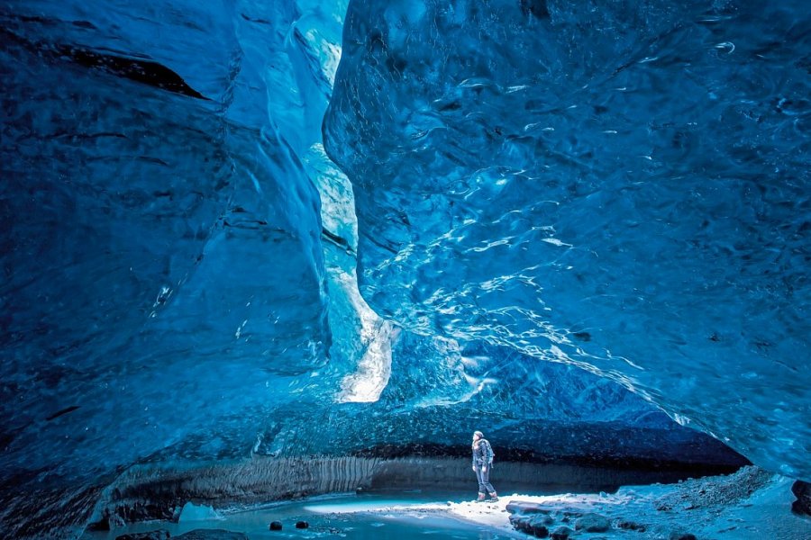 Ferienhausrundreise Rund um Island - Blaue Eishöhle