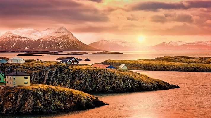 Ferienhausrundreise Rund um Island