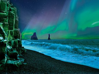 Ferienhausrundreise Südwestisland - Polarlichter - Vik