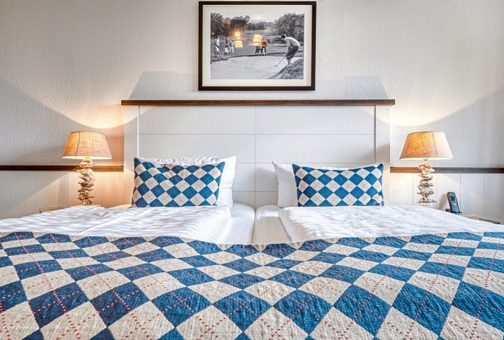 Strandgrün Golf- & Spa Resort - Wohnbeispiel Doppelzimmer Standard (Zimmercodierung DG1)