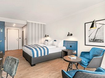 Hotel Yachtclub - Wohnbeispiel Doppelzimmer Superior (Zimmercodierung DS1)
