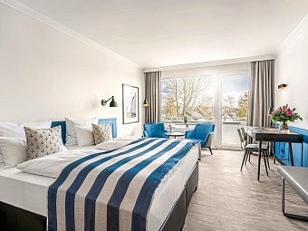 Hotel Yachtclub - Wohnbeispiel Doppelzimmer Superior (Zimmercodierung DS1)