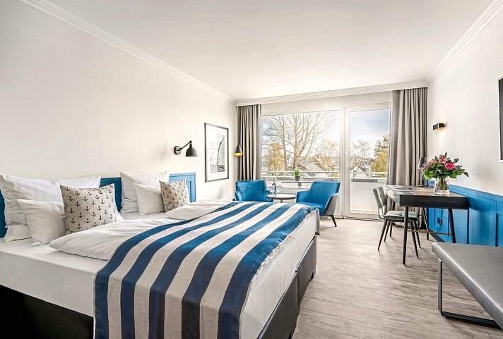 Hotel Yachtclub - Wohnbeispiel Doppelzimmer Superior (Zimmercodierung DS1)