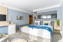 A-ROSA Travemünde - Wohnbeispiel Doppelzimmer Superior Parkseite (Zimmercodierung DS1)