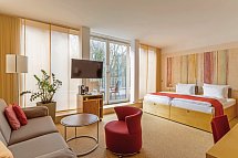 A-ROSA Travemünde - Wohnbeispiel Juniorsuite Penthouse Parkseite (Zimmercodierung JB1)
