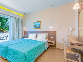 Esperia Hotel - Wohnbeispiel Einzelzimmer Standard (Zimmercodierung EG1)