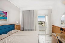 Atlantis Hotel Kos - Wohnbeispiel Doppelzimmer Meerblick (Zimmercodierung D1M)