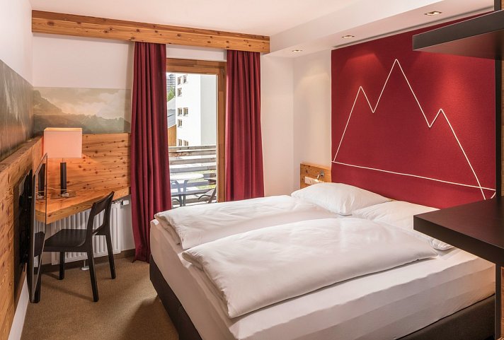 Falkensteiner Club Funimation Katschberg - Wohnbeispiel Doppelzimmer Komfort (Zimmercodierung DF1)