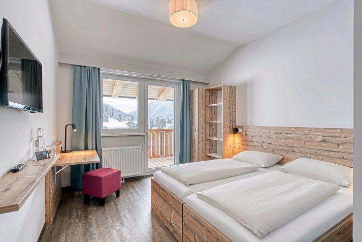 COOEE alpin Hotel Bad Kleinkirchheim - Wohnbeispiel Doppelzimmer (Zimmercodierungen DB1, DB2, DC1 & EB1)
