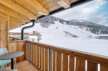 COOEE alpin Hotel Bad Kleinkirchheim - Beispiel Balkon Doppelzimmer (Zimmercodierungen DB1, DB2 & DC1)