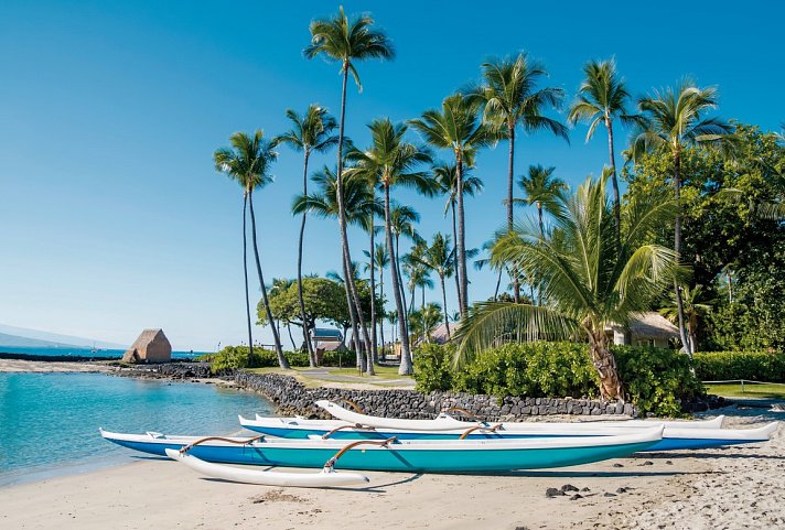 Trauminseln Hawaii aktiv erleben - Kamakahonu Beach