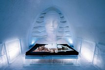 ICEHOTEL Jukkasjärvi - Wohnbeispiel Art Suite