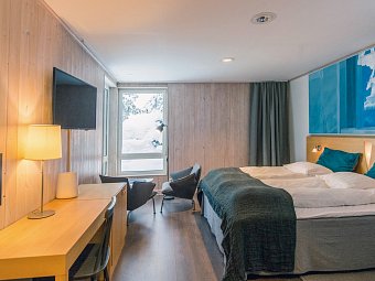ICEHOTEL Jukkasjärvi - Wohnbeispiel Kaamos Zimmer
