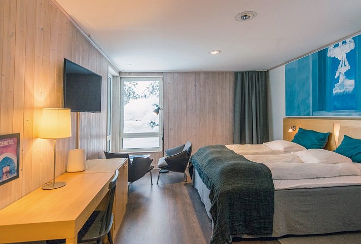 ICEHOTEL Jukkasjärvi - Wohnbeispiel Kaamos Zimmer