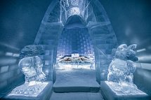 ICEHOTEL Jukkasjärvi - Wohnbeispiel Art Suite