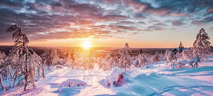 Winterlich aktiv in Schwedisch Lappland