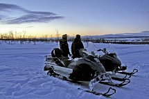 Winterlich aktiv in Schwedisch Lappland