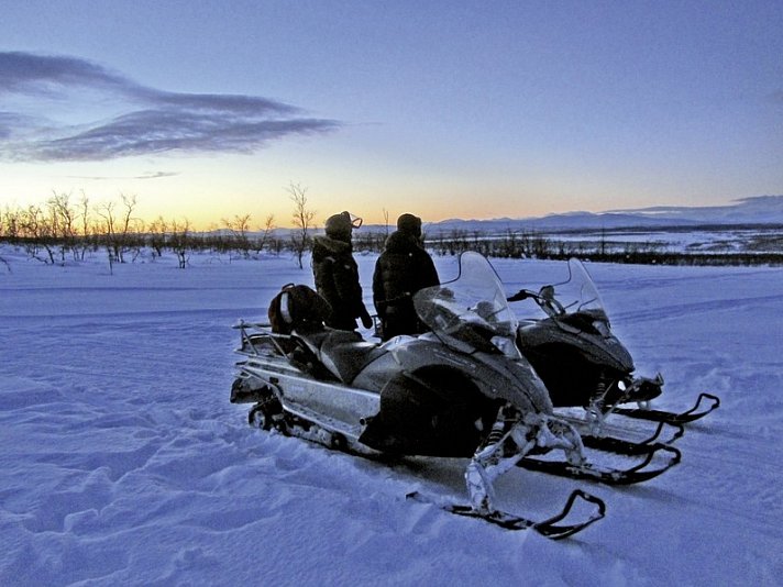 Winterlich aktiv in Schwedisch Lappland