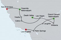 Western Express (ab Los Angeles/bis San Francisco)