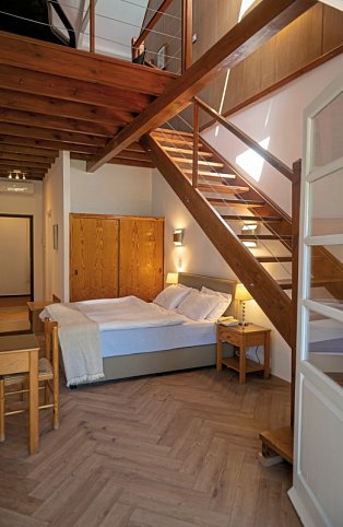 New Helvetia Hotel - Wohnbeispiel Maisonette (Zimmercodierung MB1)