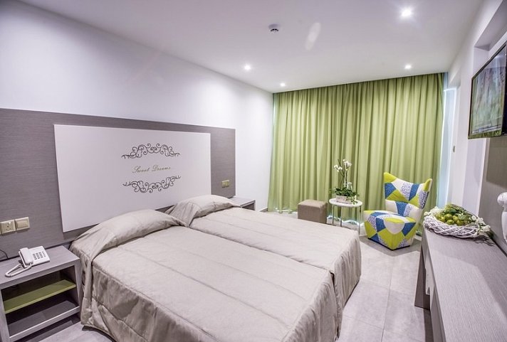 Nicholas Color Hotel - Wohnbeispiel Doppelzimmer Superior (Zimmercodierungen DS1 & DP1)