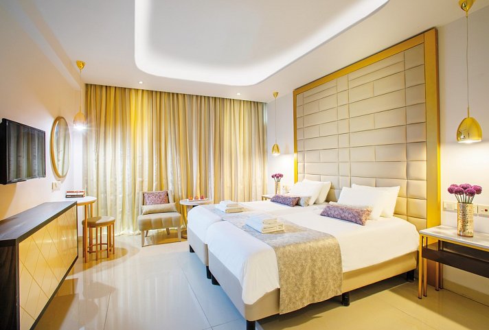 Constantinos the Great Beach Hotel - Wohnbeispiel Doppelzimmer (Zimmercodierungen DB1, DC1 & DP1)