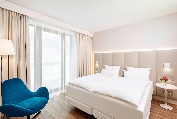 NH Leipzig Zentrum - Wohnbeispiel Doppelzimmer Standard (Zimmercodierungen DG3 & DC1)