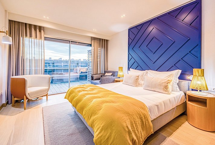 Praia do Sal - Wohnbeispiel Studio Flussblick (Zimmercodierung SB2)