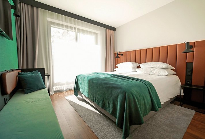 Astoria - Wohnbeispiel Doppelzimmer Superior Balkon (Zimmercodierung DS2)