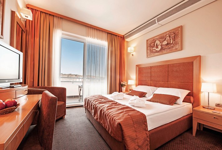 Grand Hotel Primus - Wohnbeispiel Doppelzimmer Economy (Zimmercodierung DE1)