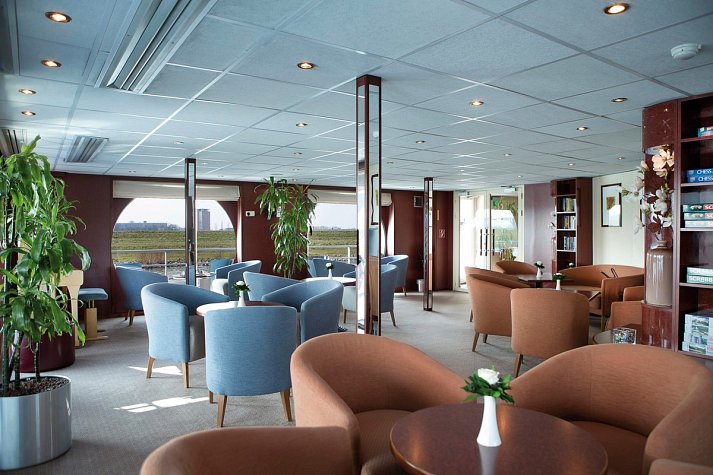 MS SE-Manon - Entlang der Donau bis Budapest - Bibliothek, MS SE Manon