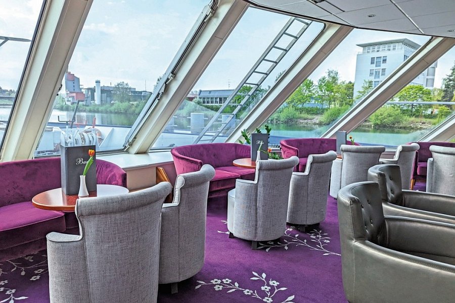 MS SE-Manon - Entlang der Donau bis Budapest - Lounge, SE Manon