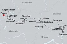 MS SE-Manon - Entlang der Donau bis Budapest