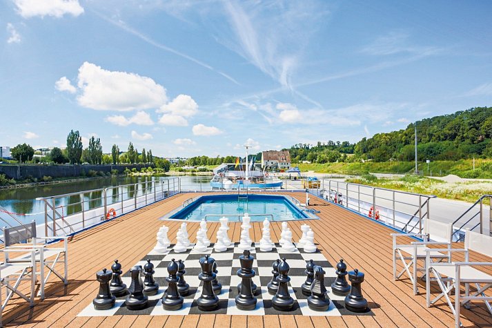 MS SE-Manon - Entlang der Donau bis Budapest - Sonnendeck, MS SE Manon
