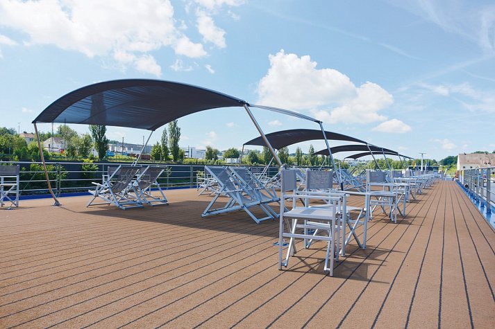 MS SE-Manon - Entlang der Donau bis Budapest - Sonnendeck, MS SE Manon