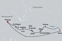 Donau-Radweg mit Charme