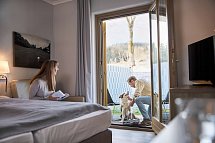 Aldiana Club Ampflwang - Wohnbeispiel Doppelzimmer für Hundefreunde (Zimmercodierung DX1)