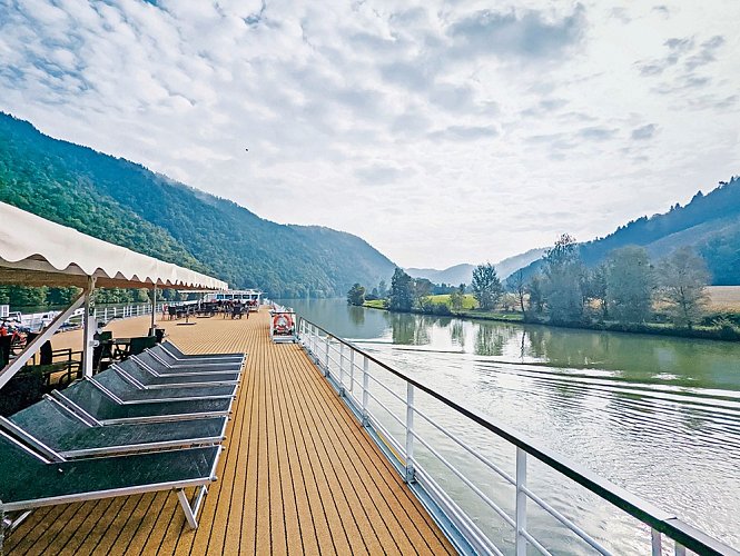 MS Prinzessin Katharina - entlang der Donau bis Wien - Sonnendeck, MS Prinzessin Katharina