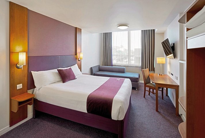 Premier Inn London Putney Bridge Hotel - Wohnbeispiel Doppelzimmer (Zimmercodierung DB1)