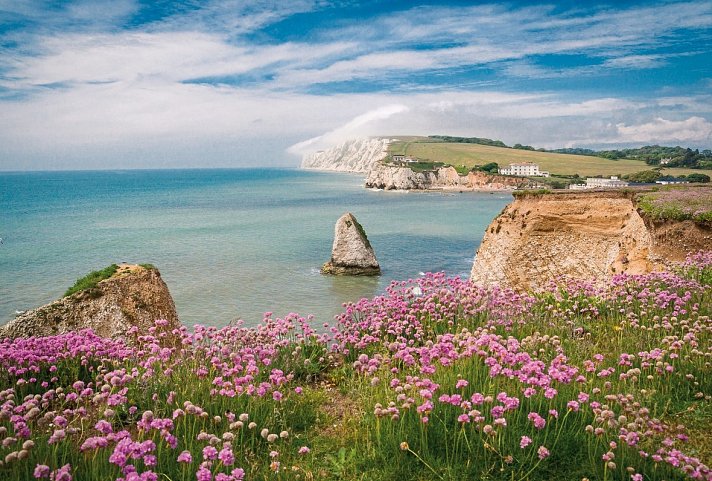 Südengland entspannt entdecken - Freshwater Bay, Isle of Wight