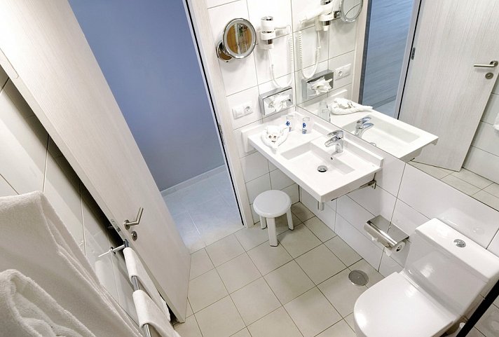 Bull Dorado Beach & Spa - Beispiel Bad (Zimmercodierungen SG1 & SGD)